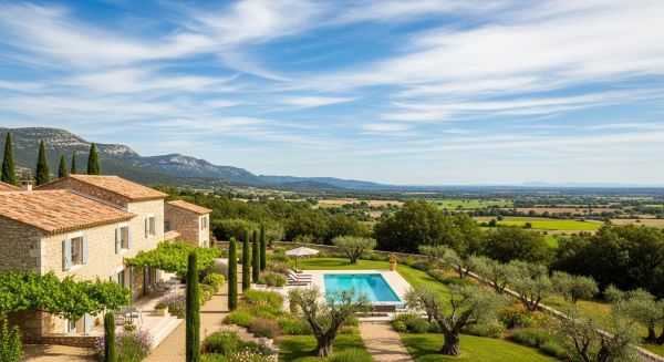 Le domaine dans la Drôme : une adresse d’exception au cœur de la nature