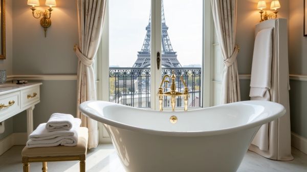 Où séjourner dans les meilleurs hôtels avec baignoire à Paris